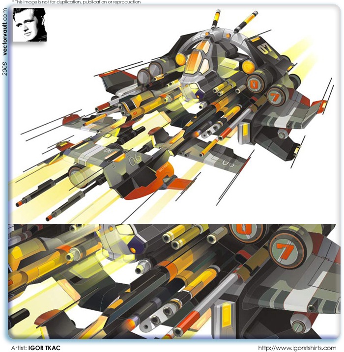 IGOR TKAC – Vector Ship Concept