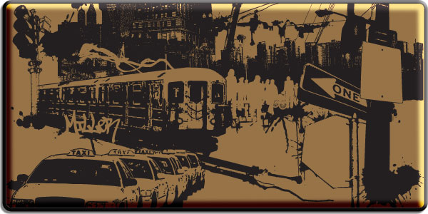 VECTOR ILLUSTRATION – City Collage