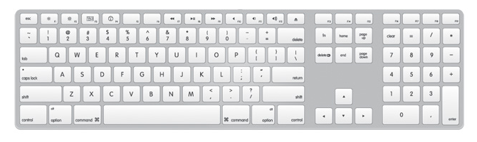 Free Vector Apple Keyboard