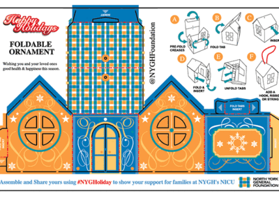 North York General Foundation Direct Mail Postcards