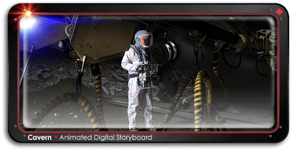 Cavern – Animated Digital Storyboard – NFT 1 of 1 *unlisted)