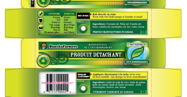 Stain Remover Packaging