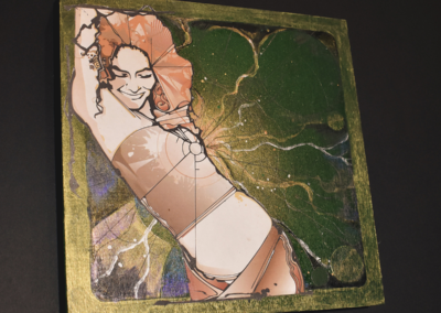 Dancer – Vector Art and Mixed Media