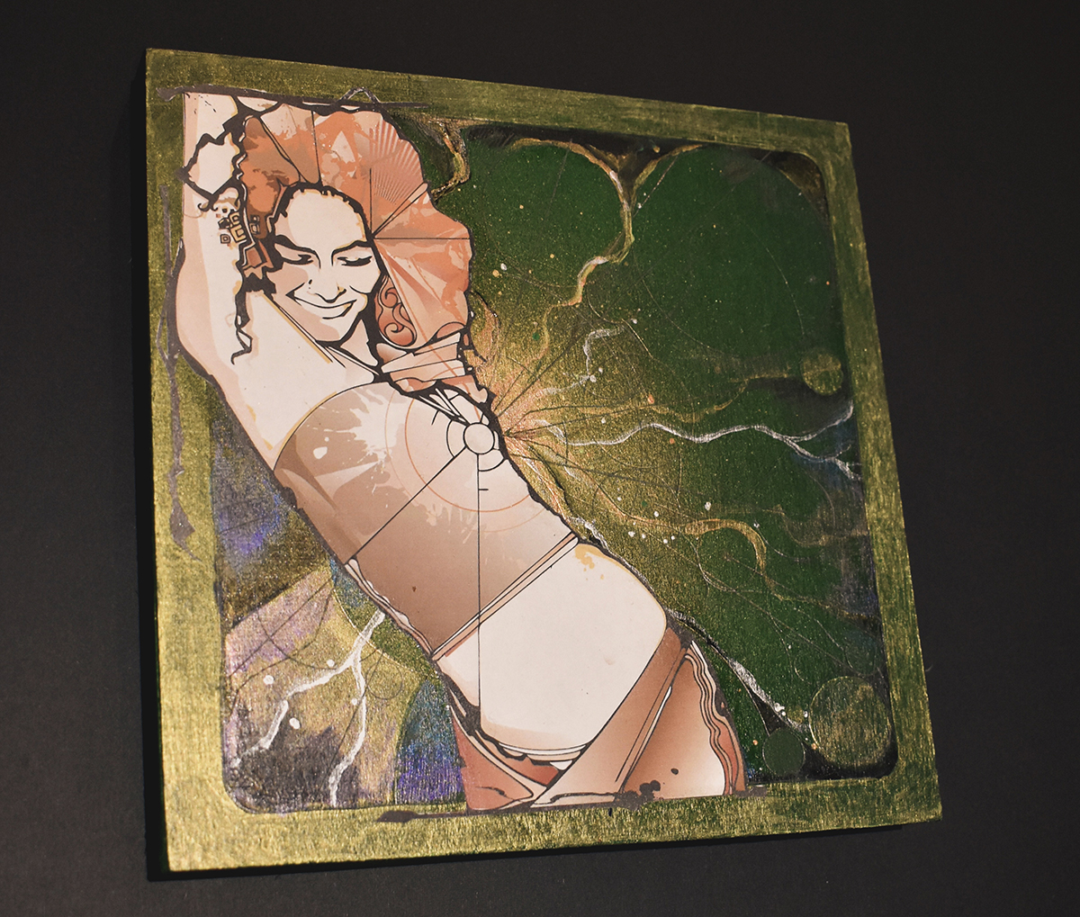 Dancer – Vector Art and Mixed Media