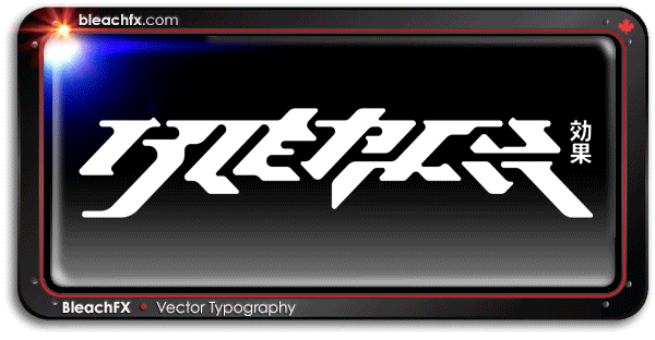 BleachFX – Vector Typography