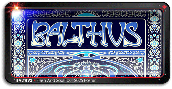BALTHVS Flesh And Soul Tour – 2025 Poster 
